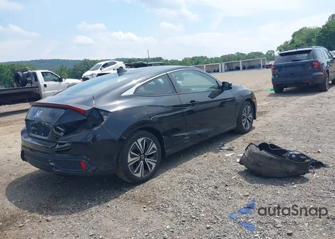 2016 Honda Civic Ex-T из США, поврежденный, VIN 2HGFC3B35GH354078